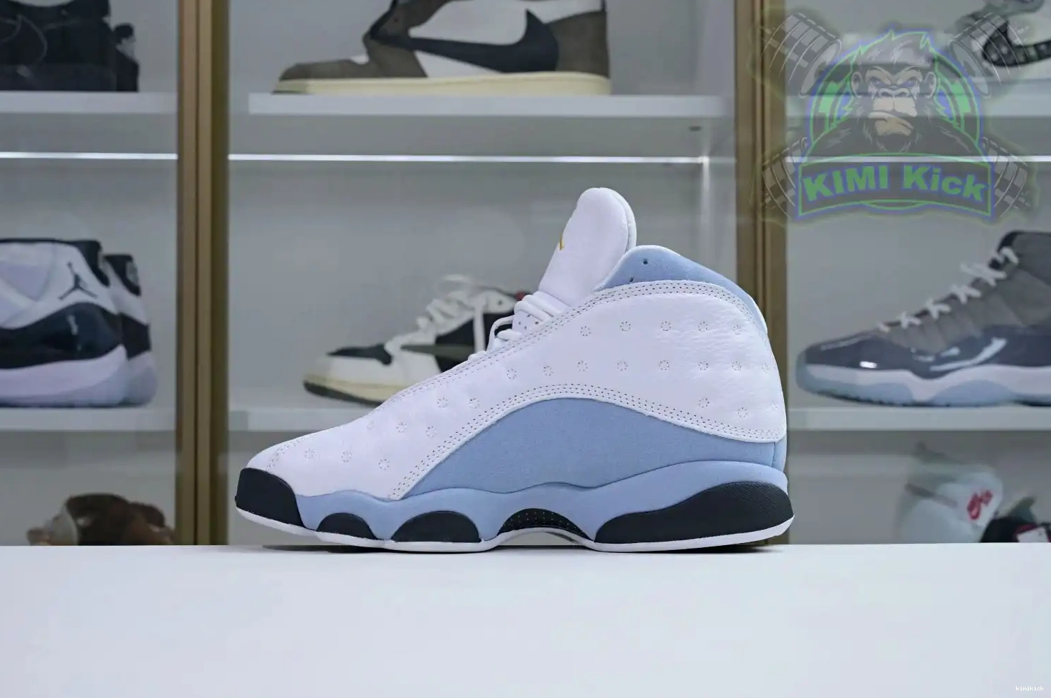 Kimikick Grey” 13“Blue Jordan Air 0501